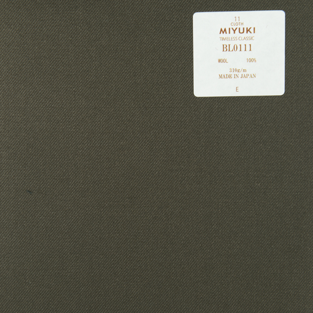 BL0111 Zeitloser Klassiker Klassischer Dunkelgrüner Tee[Textil] Miyuki-Keori (Miyuki)