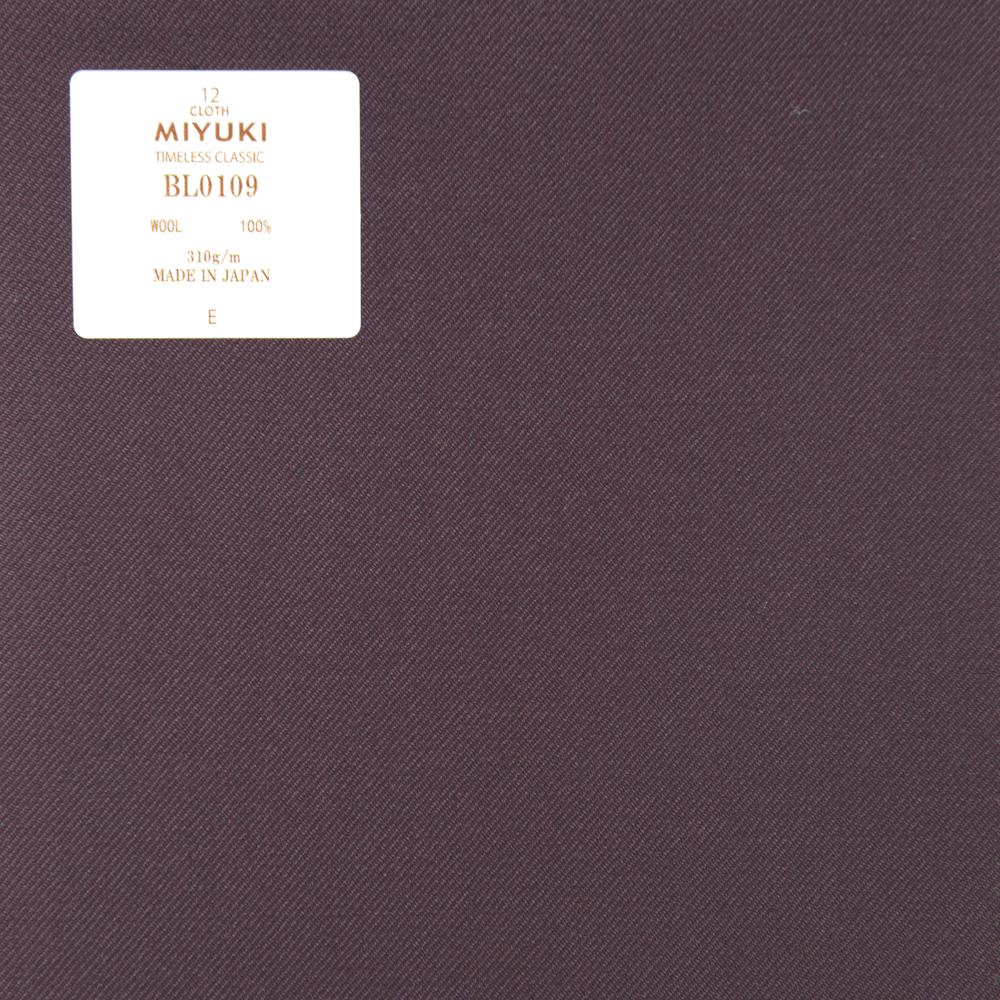BL0109 Zeitlos Klassisch Klassisch Uni Lila[Textil] Miyuki-Keori (Miyuki)