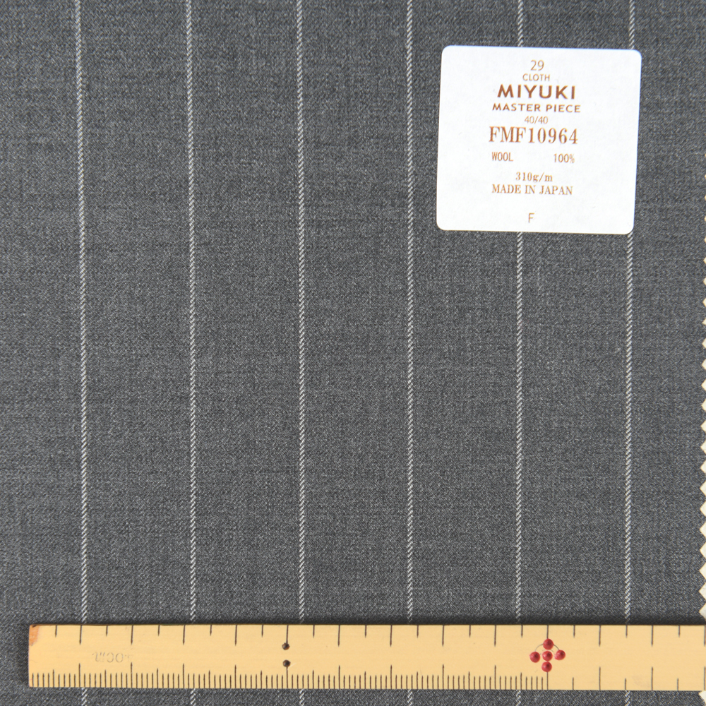 FMF10964 Masterpiece 40/40 Wide Pitch Streifen Grau[Textil] Miyuki-Keori (Miyuki)