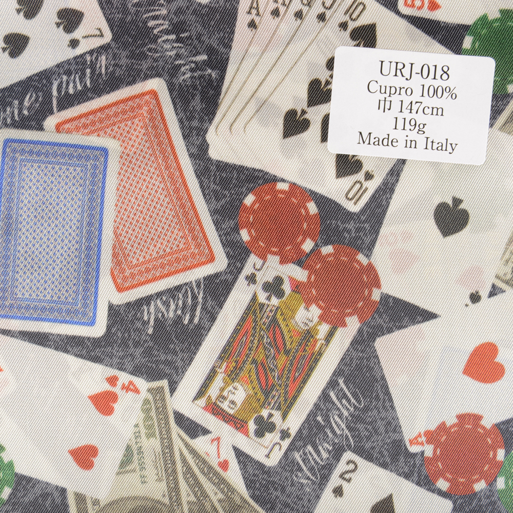 URJ-018 Hergestellt In Italien Cupra 100 % Bedruckte Spielkarten Aus Der Casino-Serie[Beschichtung] TKS