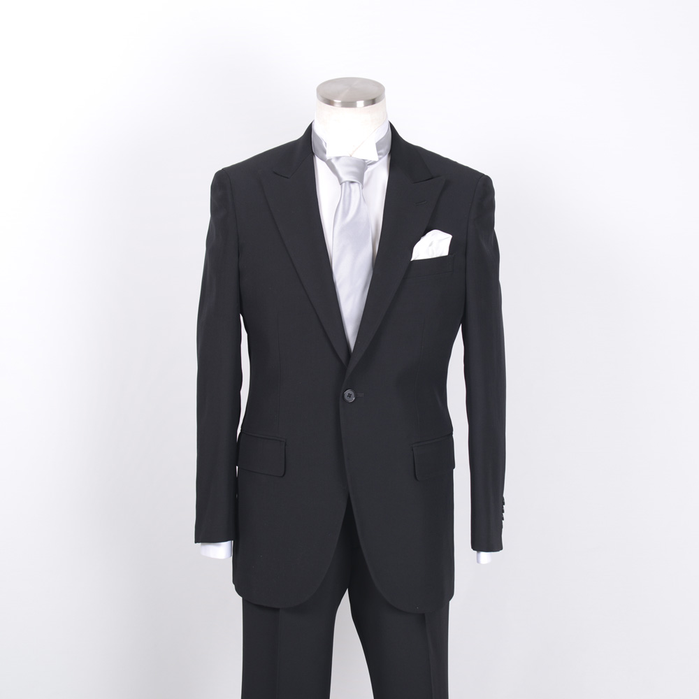 EFW-BKS Italien CHRRUTI Textil Verwendetes Formelles Kleid Schwarzer Anzug[Bekleidungsprodukte] Yamamoto(EXCY)