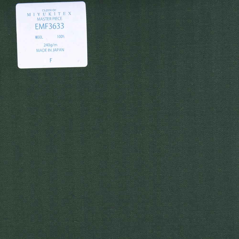 EMF3633 Masterpiece Collection Solaro Serie Fischgrät Grün[Textil] Miyuki Wollmühlen