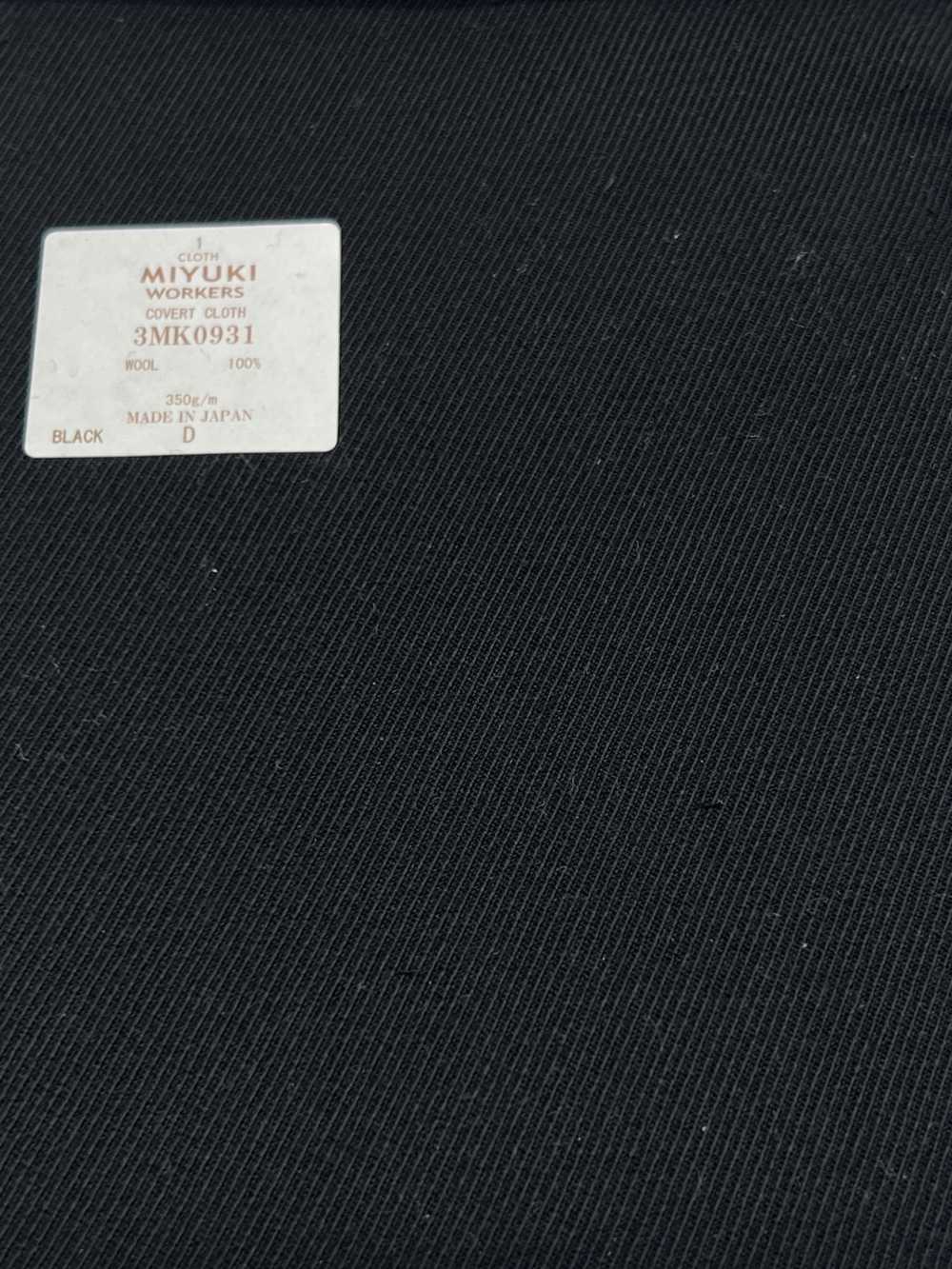 3MK0931 Creative Workers Covert Cloth Kein Muster Schwarz[Textil] Miyuki-Keori (Miyuki)