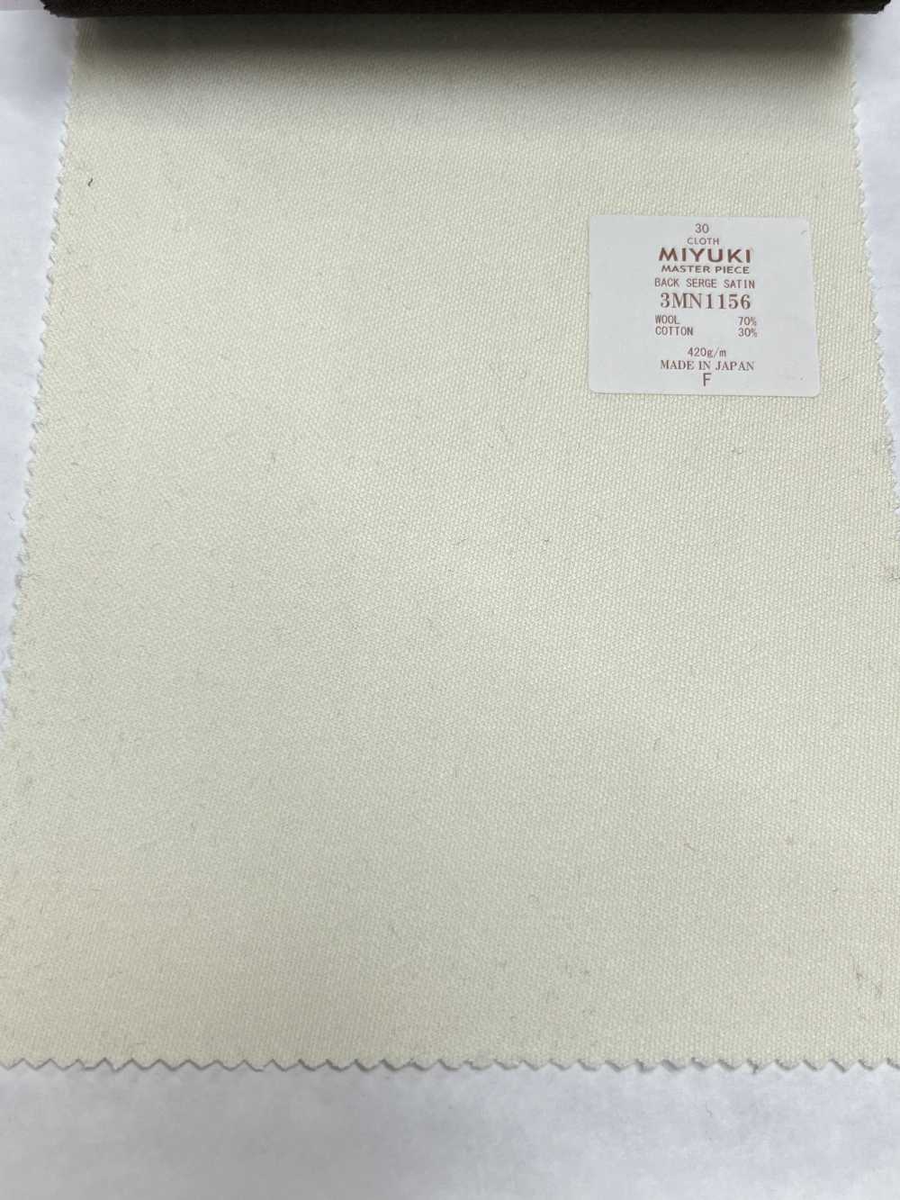 3MN1156 Creative Masterpiece Serge Satin Plain Off-White[Textil] Miyuki-Keori (Miyuki)