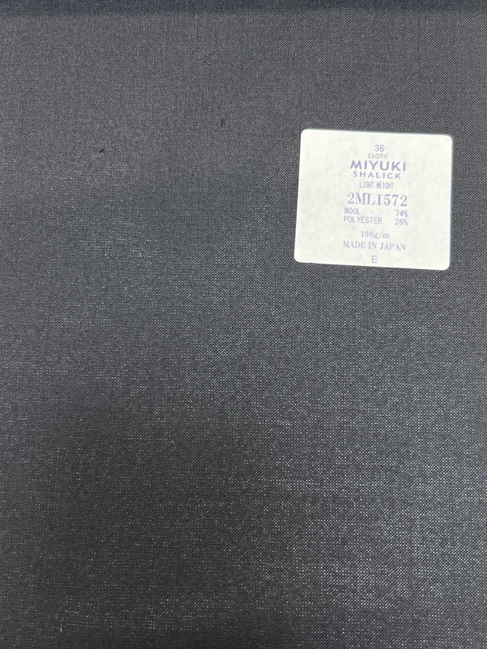 2ML1572 MIYUKI COMFORT SHALICK LEICHTES GEWICHT Navy[Textil] Miyuki-Keori (Miyuki)