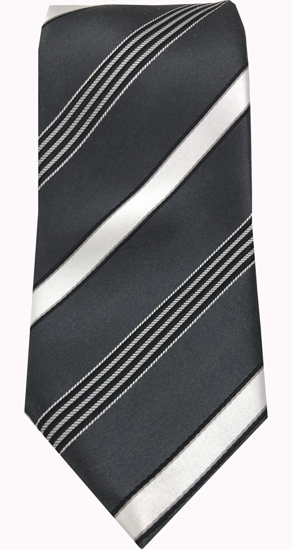 NE-405 Gewebte Krawatte Mit Schwarzen Streifen Von Nishijin[Formelle Accessoires] Yamamoto(EXCY)