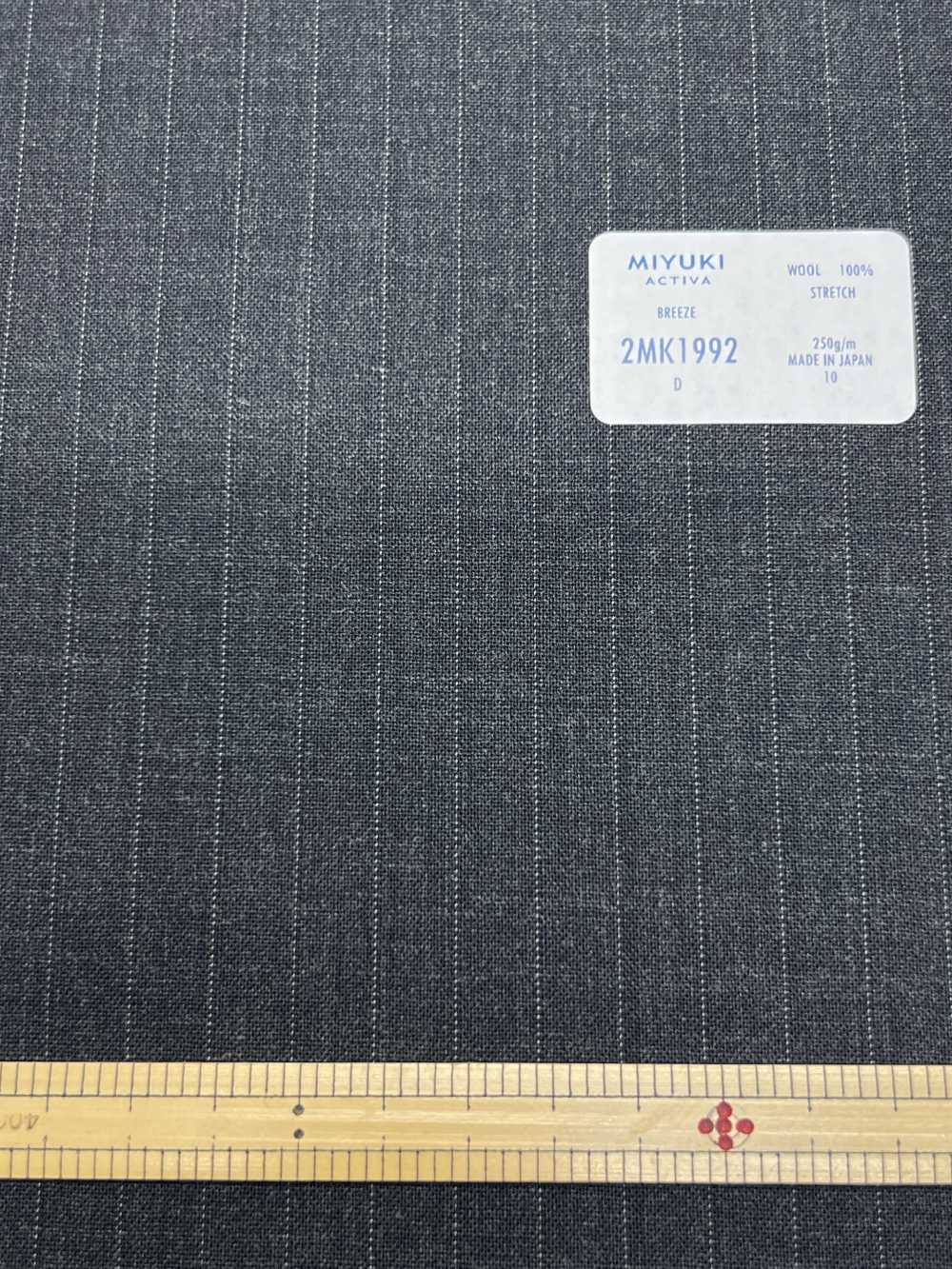 2MK1992 ACTIVA STRETCHCharcoal Charcoal Heaven Grey Stripe[Textil] Miyuki-Keori (Miyuki)