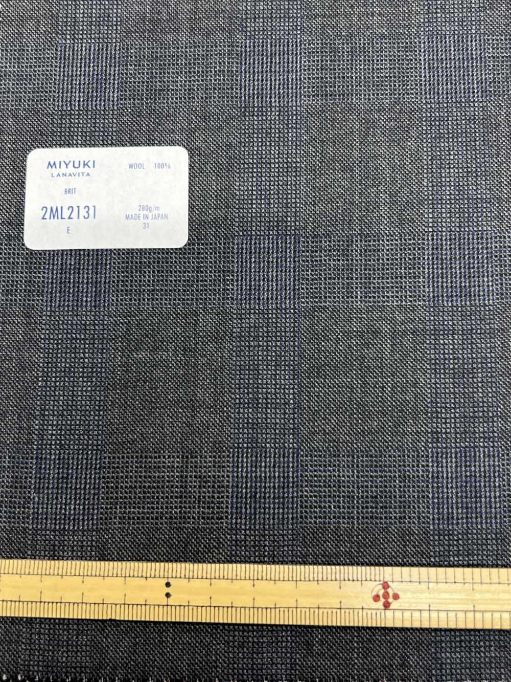 2ML2131 BRIT Charcoal Heaven Grey Check[Textil] Miyuki-Keori (Miyuki)