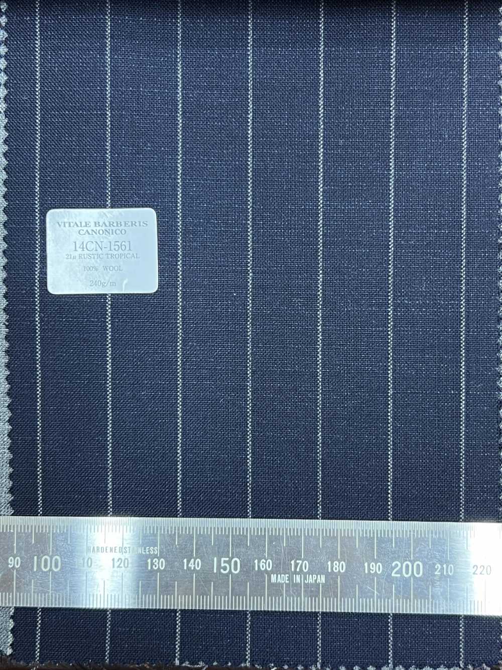 14CN1561 CANONICO 21μ RUSTIC TROPICAL Streifen Marineblau[Textil] CANONICO