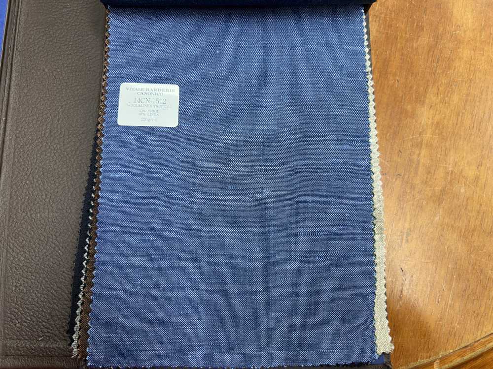 14CN-1512 CANONICO 21 micron Wool & Linen ライトブルー[Textil] CANONICO