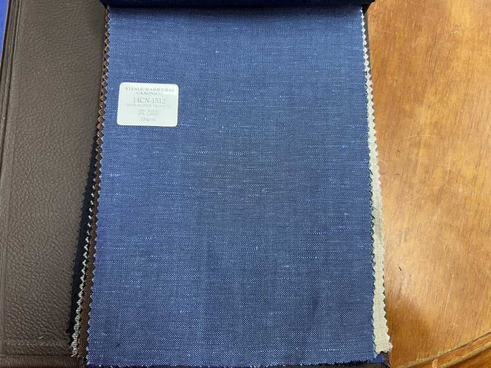 14CN-1512 CANONICO 21 Mikron Wolle & Leinen Hellblau[Textil] CANONICO