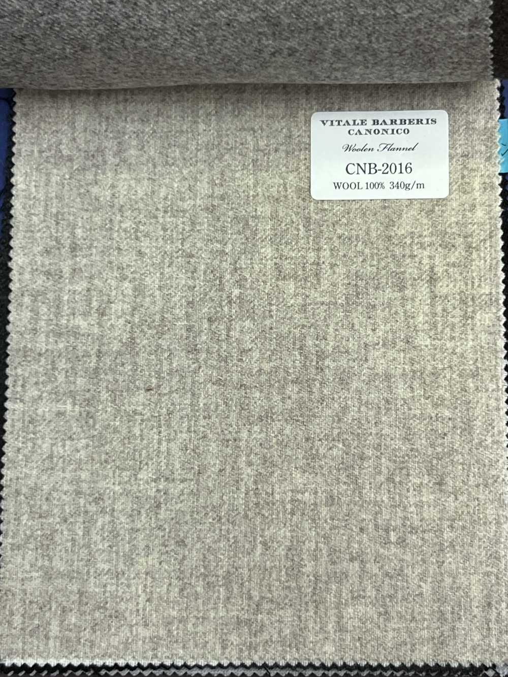 CNB2016 CANONICOs Standard-Wollflanell In Hell Ohne Muster[Textil] CANONICO