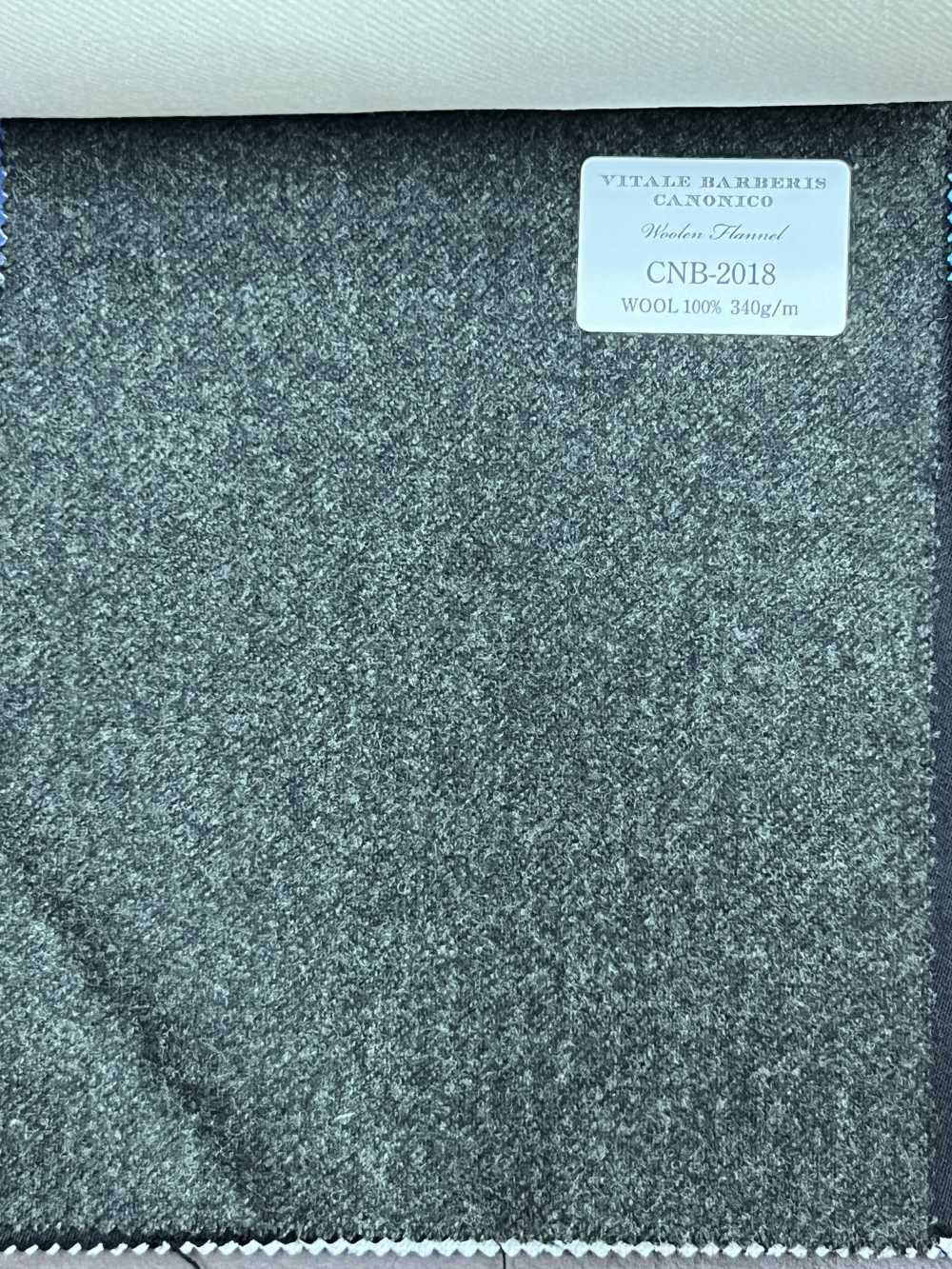 CNB2018 CANONICOs Standard-Wollflanell In Dunkel Ohne Muster[Textil] CANONICO