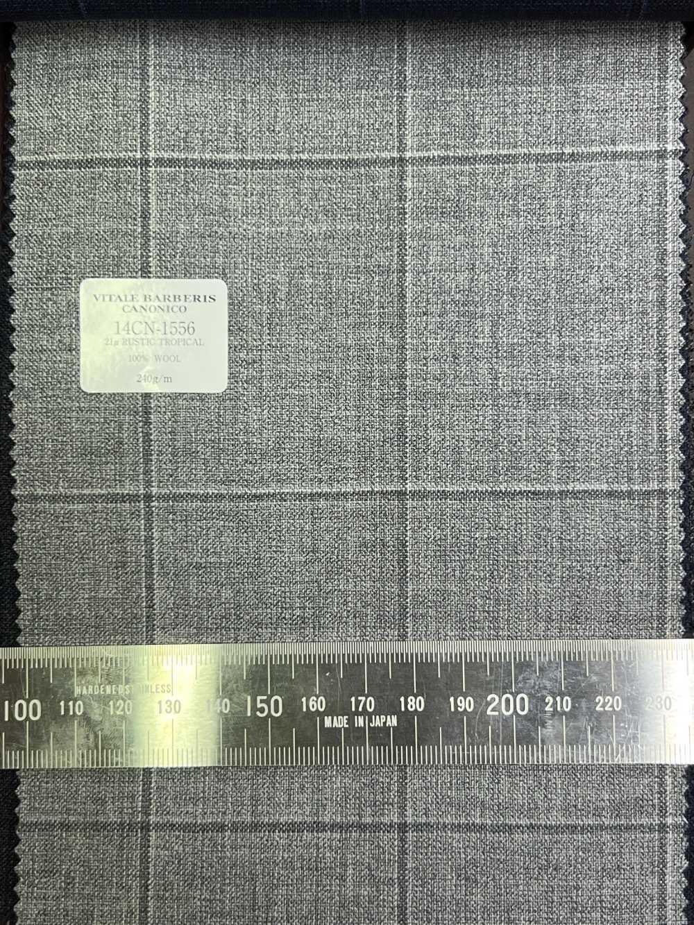 14CN1556 CANONICO 21μ RUSTIC TROPICAL Fensterglas Hellgrau[Textil] CANONICO