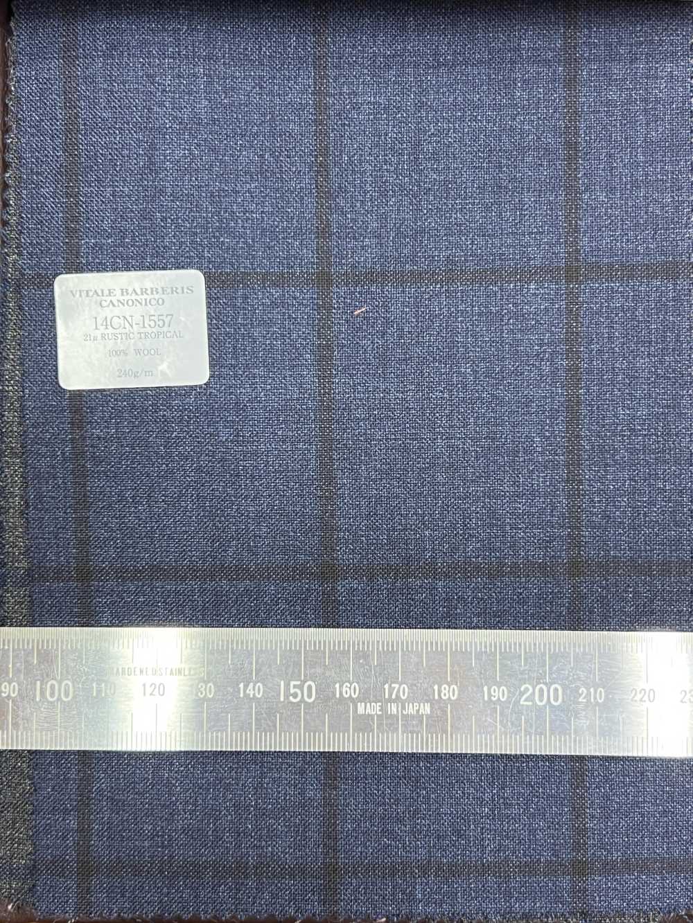 14CN1557 CANONICO Standard 21μ RUSTIC TROPICAL Fensterglas Blau[Textil] CANONICO