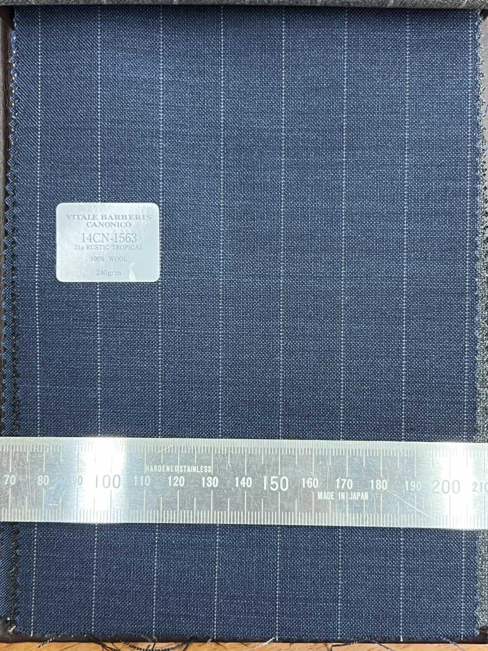 14CN1563 CANONICO 21μ RUSTIC TROPICAL Streifen Blau[Textil] CANONICO