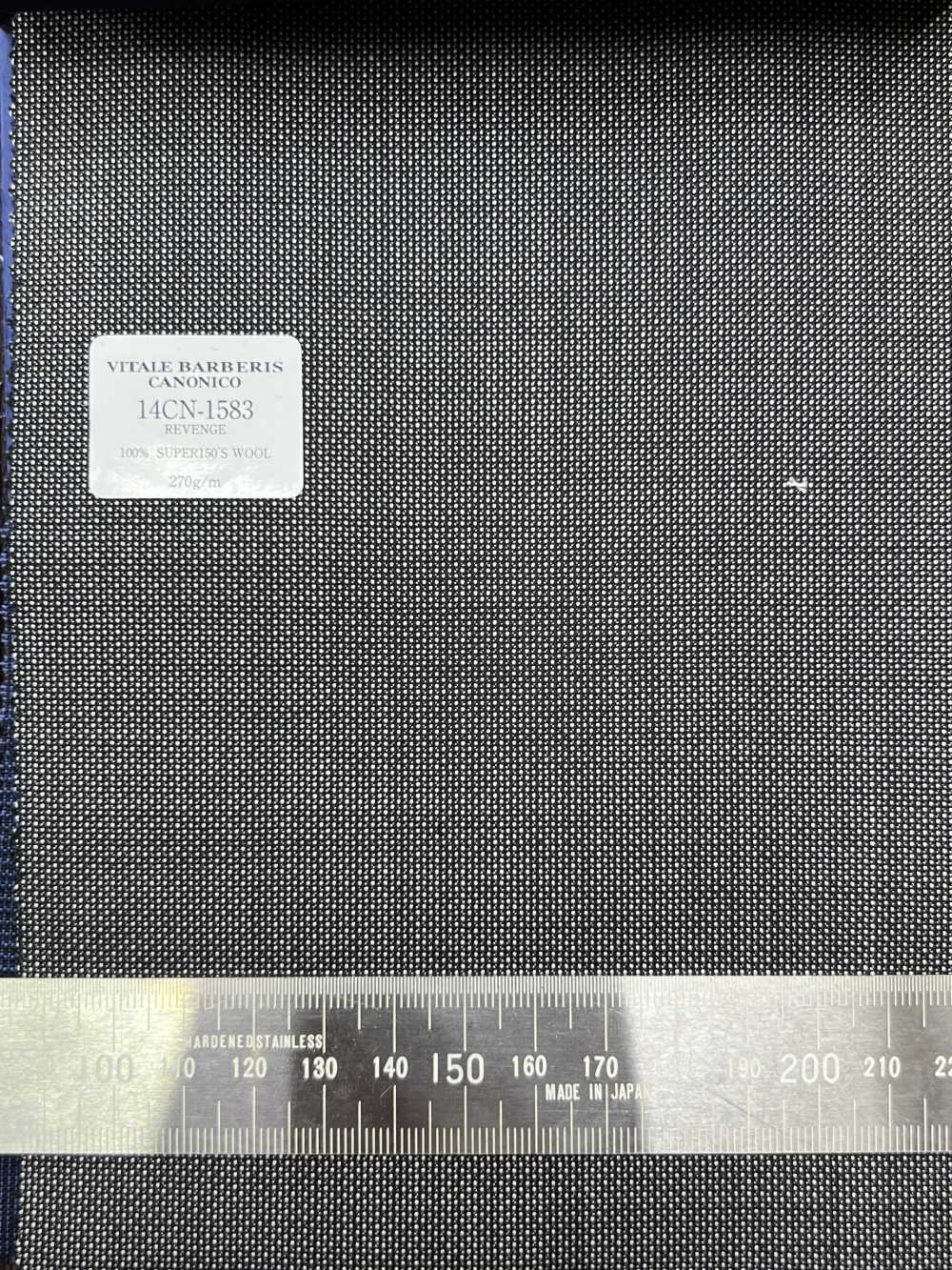 14CN1583 CANONICO Super150‘ Einzelfaden REVENGE „Grey Pinhead“[Textil] CANONICO