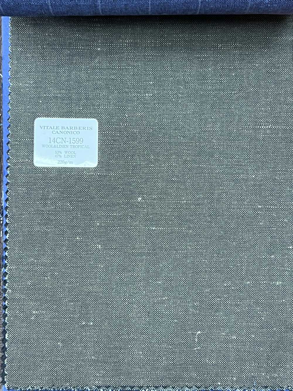 14CN1599 CANONICO 21 Mikron Wolle Und Leinen, Uni Moos Ohne Muster[Textil] CANONICO