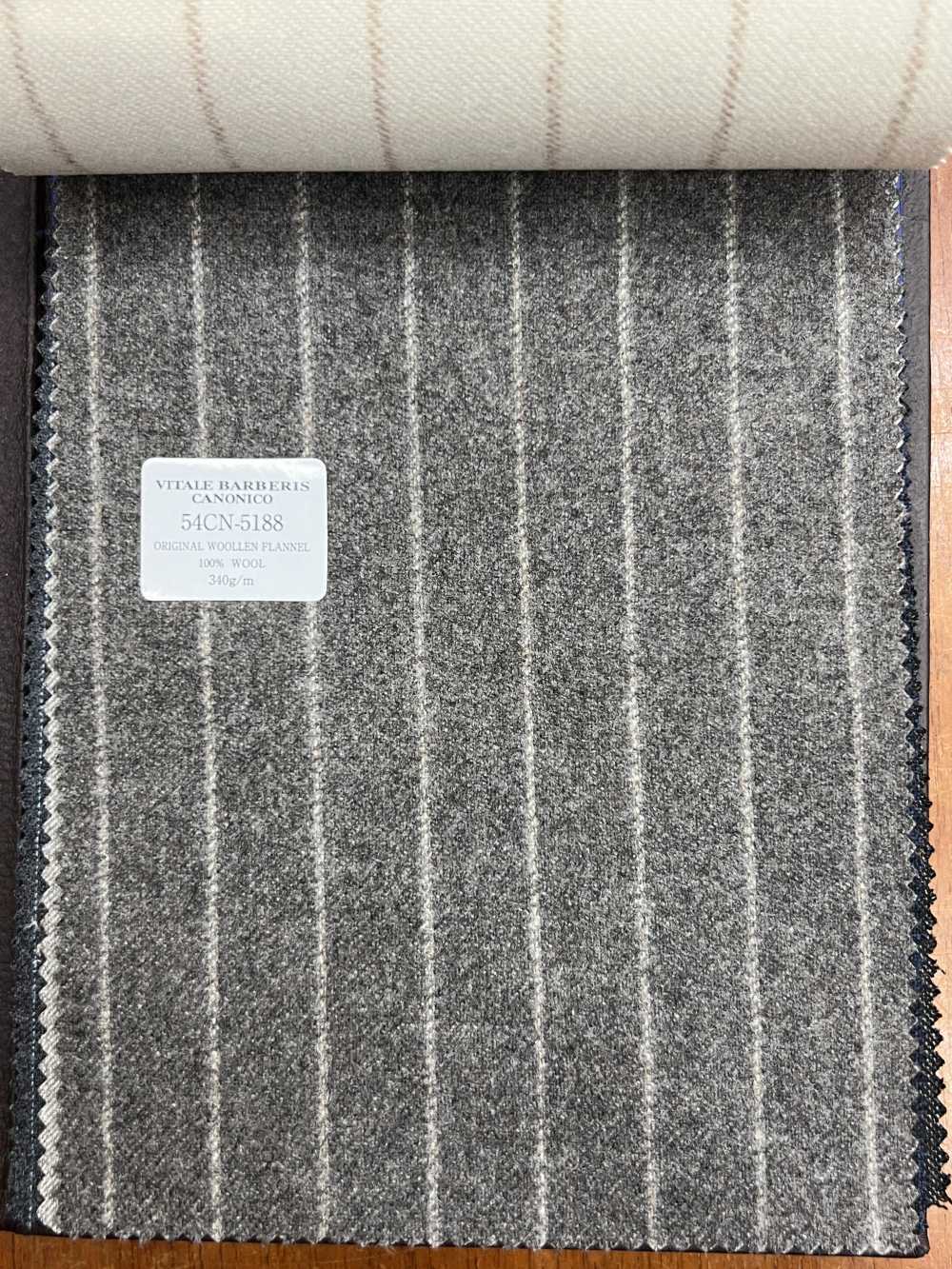 54CN5188 CANONICO ORIGINAL WOLLFLANELL GRAU[Textil] CANONICO