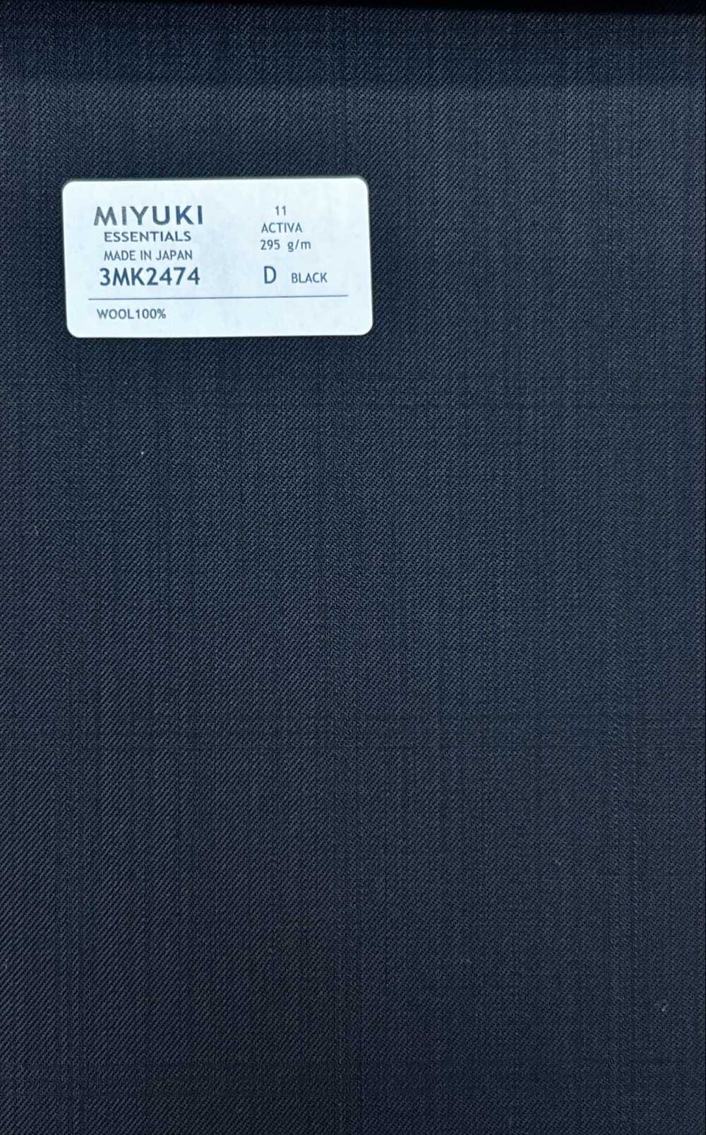 3MK2474 ESSENTALS ACTIVA Schwarz[Textil] Miyuki-Keori (Miyuki)