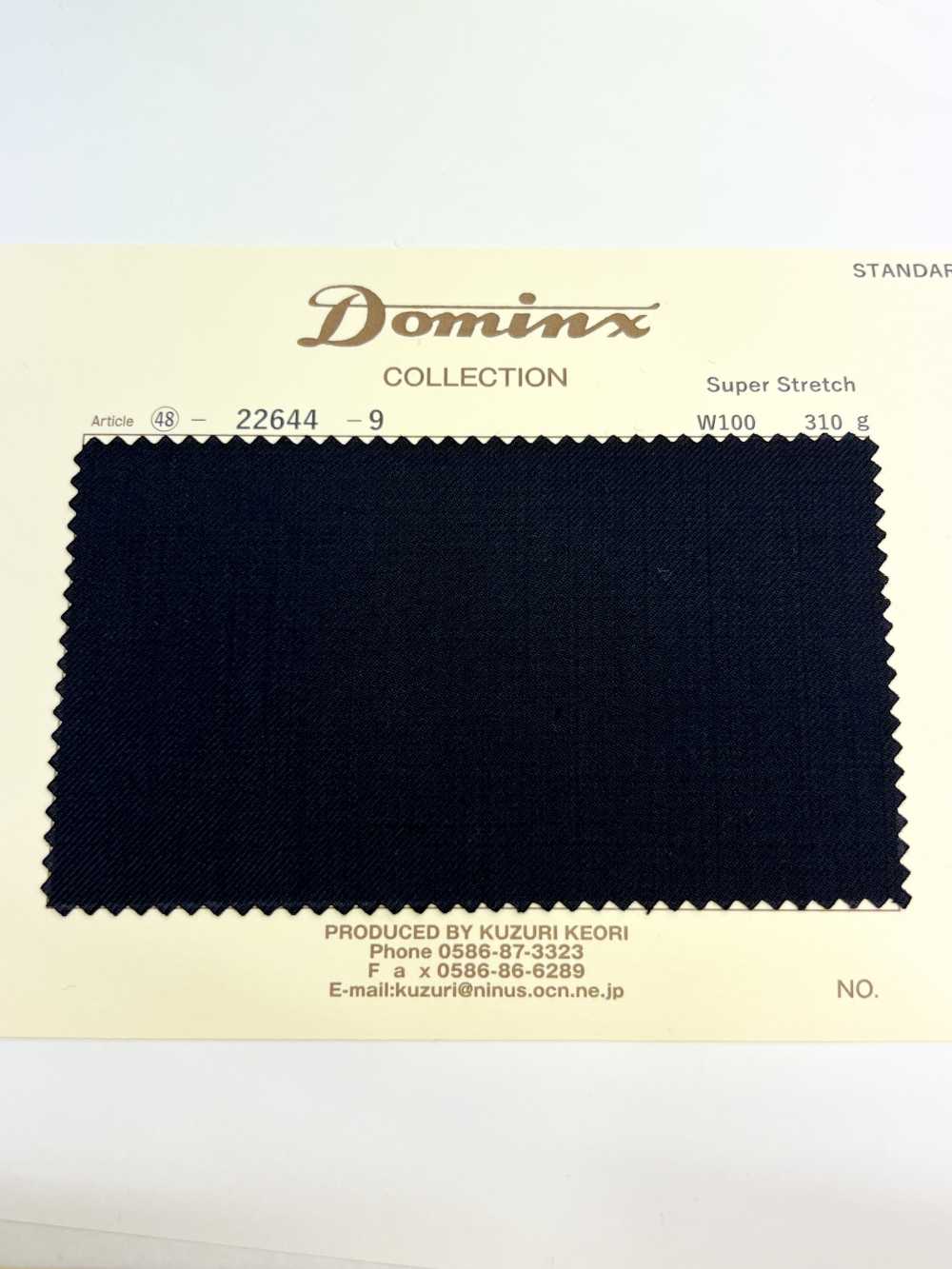 22644 Super Stretch DOMINX Standard Kollektion Natürliche Stretchwolle 5 Farben[Textil] Katsuragi-Wolle (DOMINX)