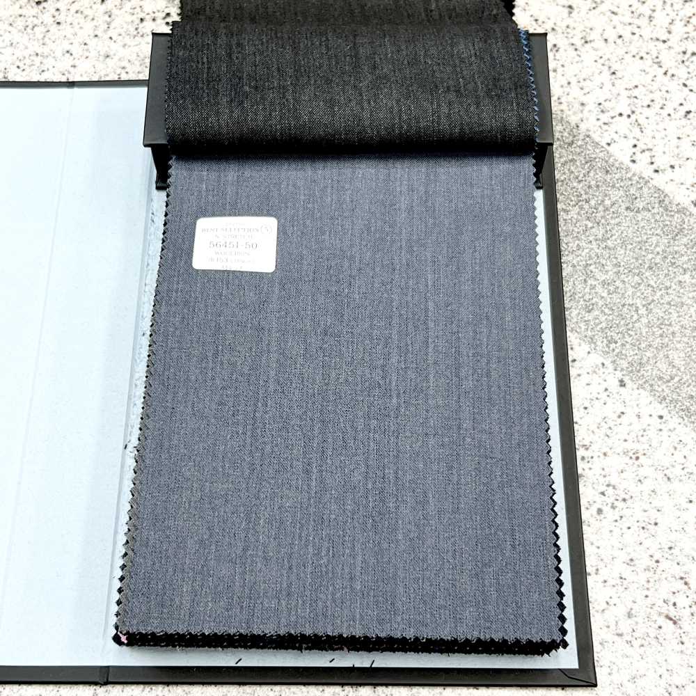 56451-50 25SS BEST SELECTION [N-STRETCH] N-Stretch Anthrazit Blau Ohne Muster[Textil] Kunishima Co., Ltd.