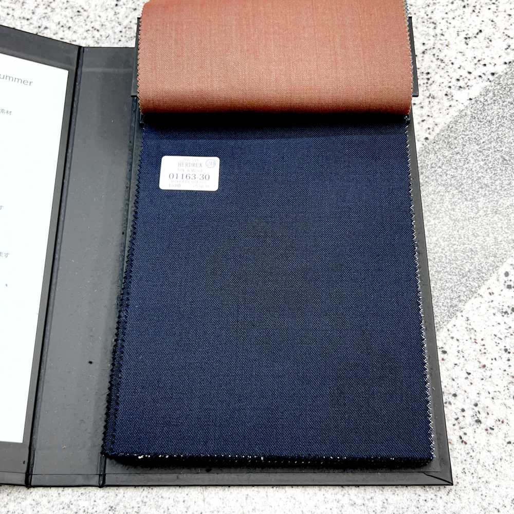 01163-30 25SSHERDREX [Seide & Wolle] Seide Und Wolle, Marineblau Ohne Muster[Textil] Kunishima Co., Ltd.