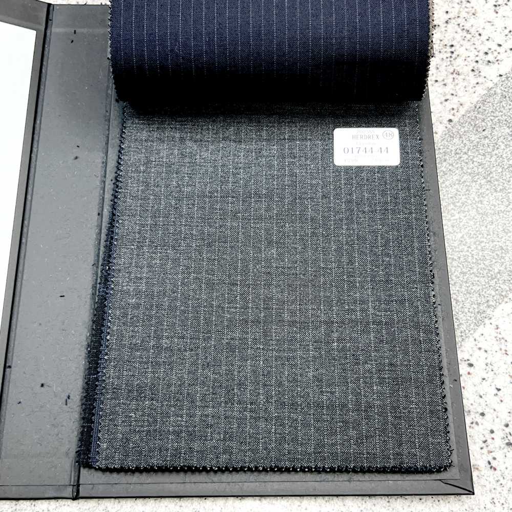 01744-44 25SSHERDREX [Classico] Classico Wolle Grau Streifen[Textil] Kunishima Co., Ltd.