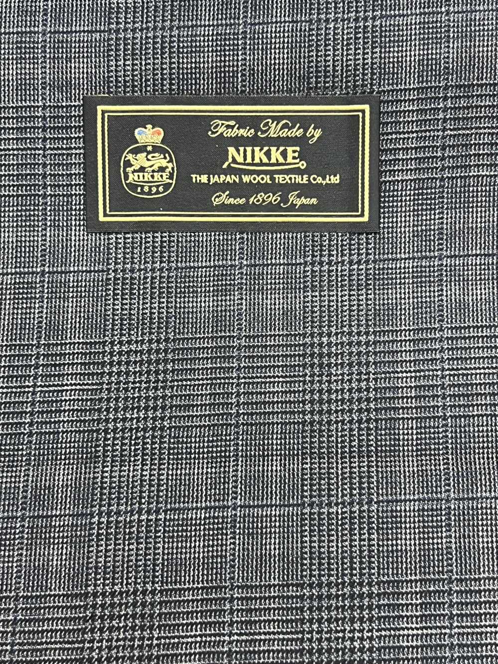 896M2324-735 NIKKE TRAVEL Graues Karo 120 Faden[Textil] NIKKE