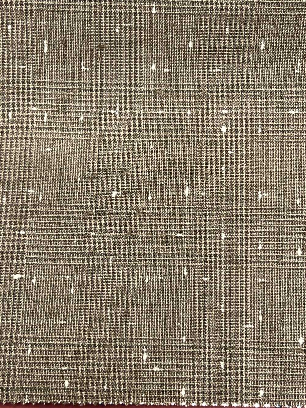 T13358-092 NIKKE DESIGN Braunes Glencheck-Karomuster[Textil] NIKKE