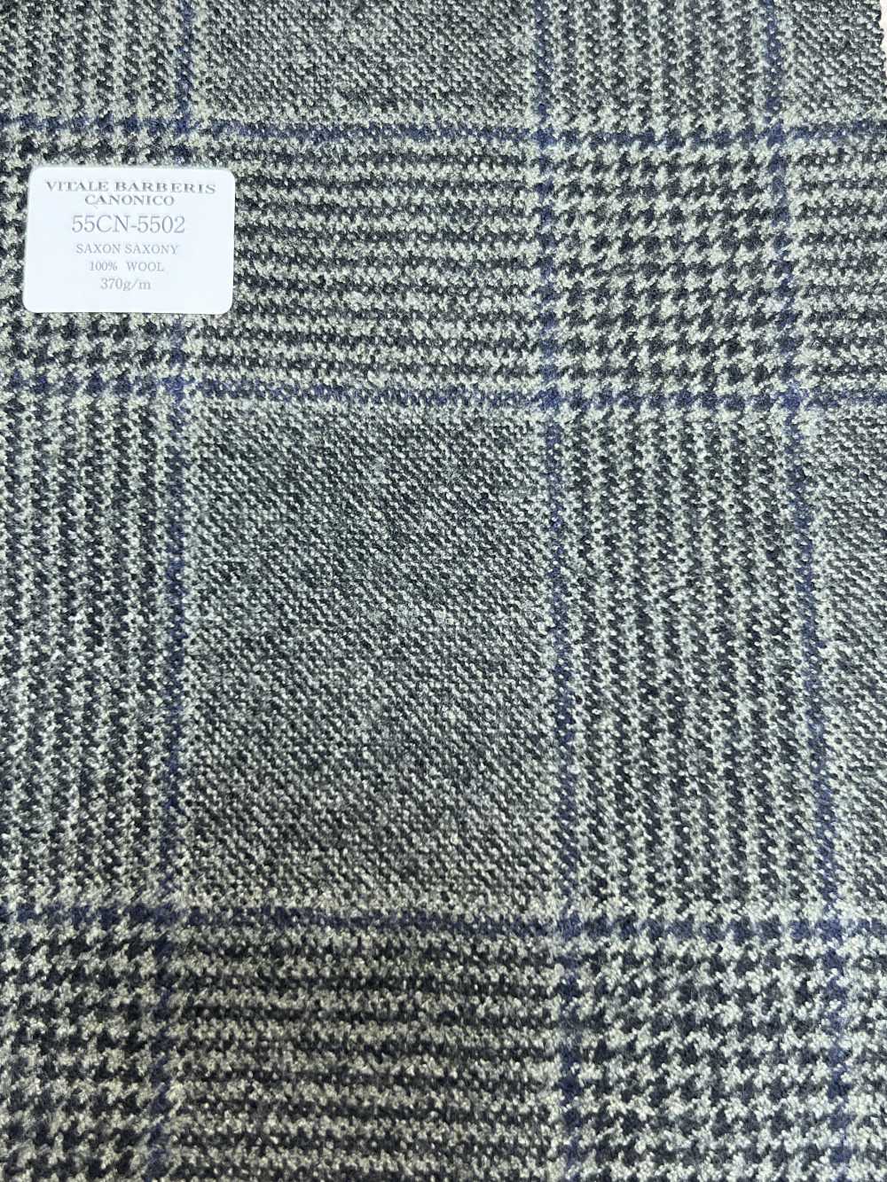 55CN5502 CANONICO SAXONY Grau Big Glen Check[Textil] CANONICO