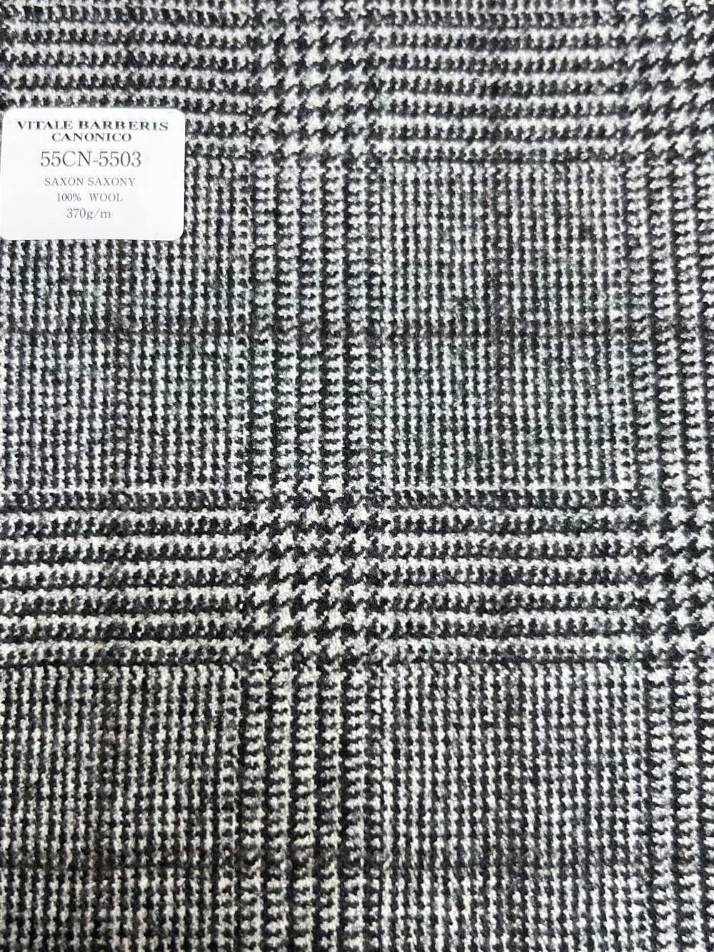 55CN5503 CANONICO SAXONY Hellgraues Big Glen Check[Textil] CANONICO