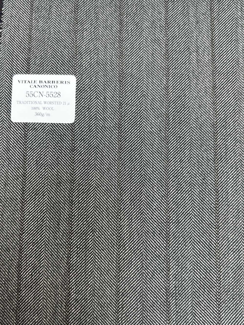 55CN5528 CANONICO TRADITIONAL WORSTED 21μ Grau Gestreift[Textil] CANONICO