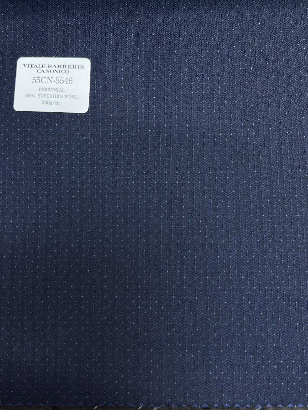 55CN5546 CANONICO PERENNIAL SUPER110'S Navy Pin Dot[Textil] CANONICO