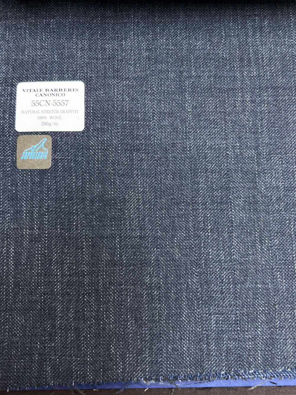 55CN5557 CANONICO NATURAL STRETCH GRAFFITTI Navy Melange[Textil] CANONICO
