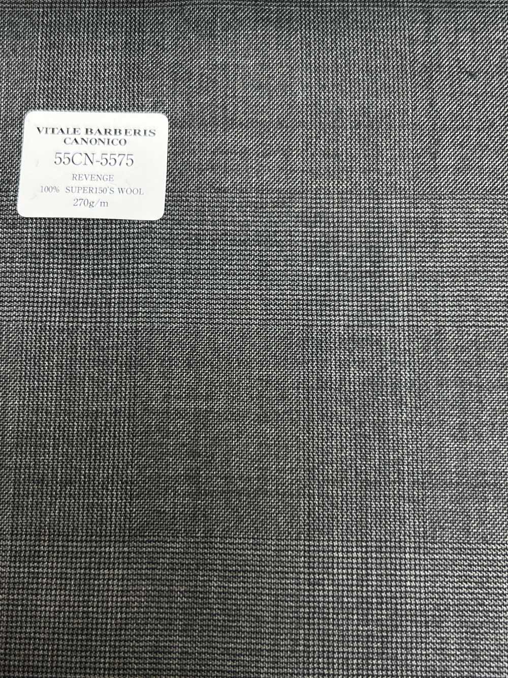 55CN5575 CANONICO REVENGE SUPER150'S Grau Glen Check[Textil] CANONICO