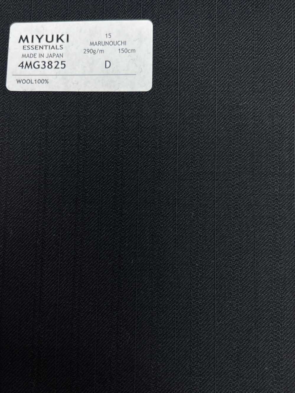4MG3825 25AW MARUNOUCHI Alternate Stripe Dark Navy[Textil] Miyuki Wollmühlen