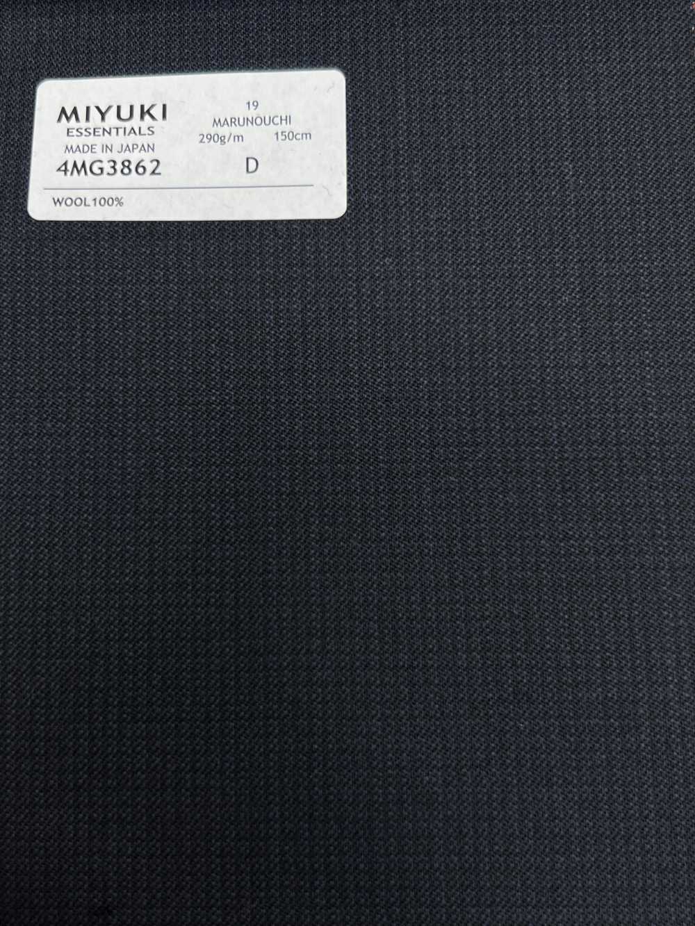 4MG3862 25AW MARUNOUCHI Karo Marineblau[Textil] Miyuki Wollmühlen