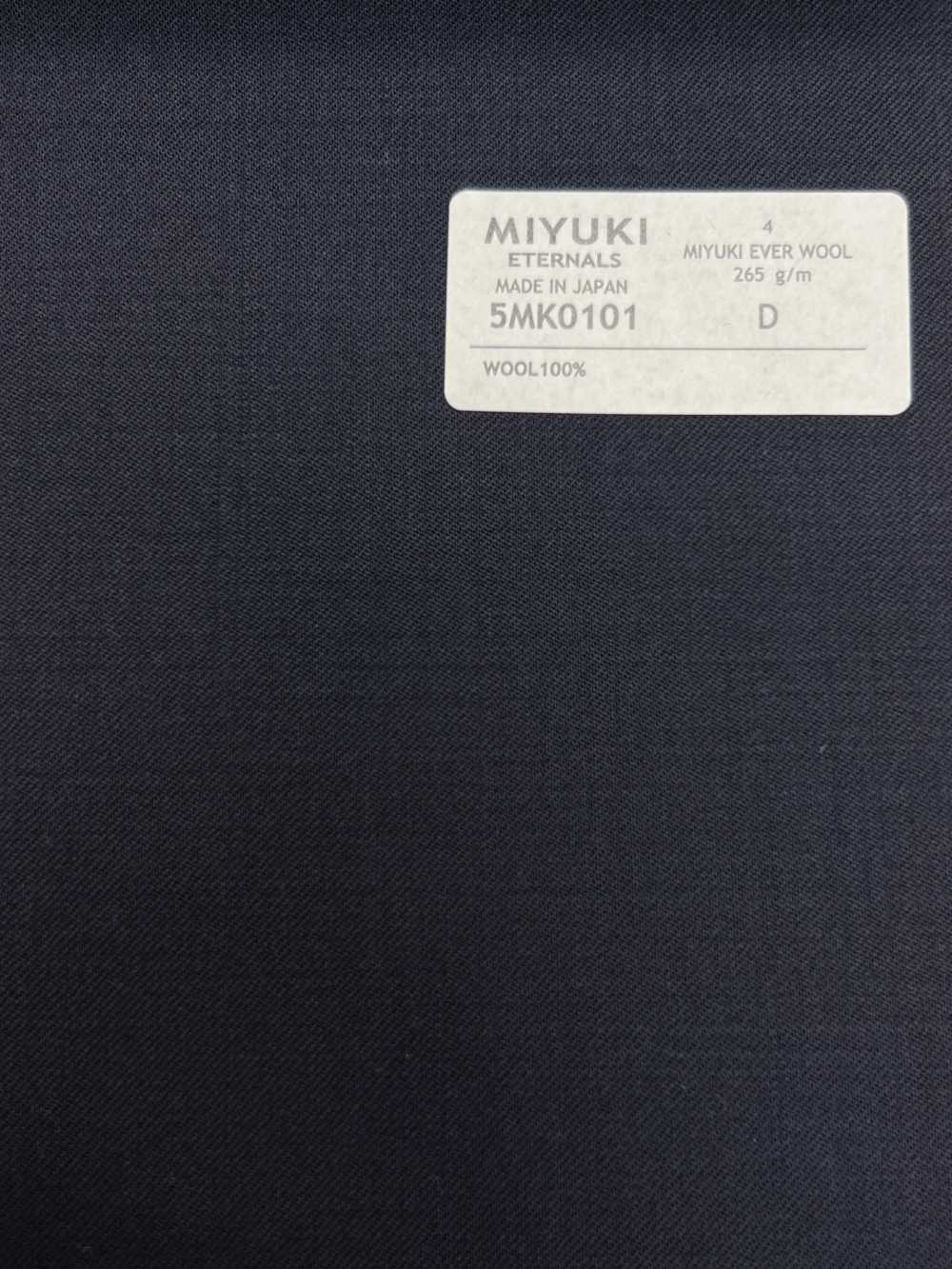 5MK0101 MIYUKI EVER WOOL (Miyuki Everwool) Kein Muster Marine[Textil] Miyuki Wollmühlen