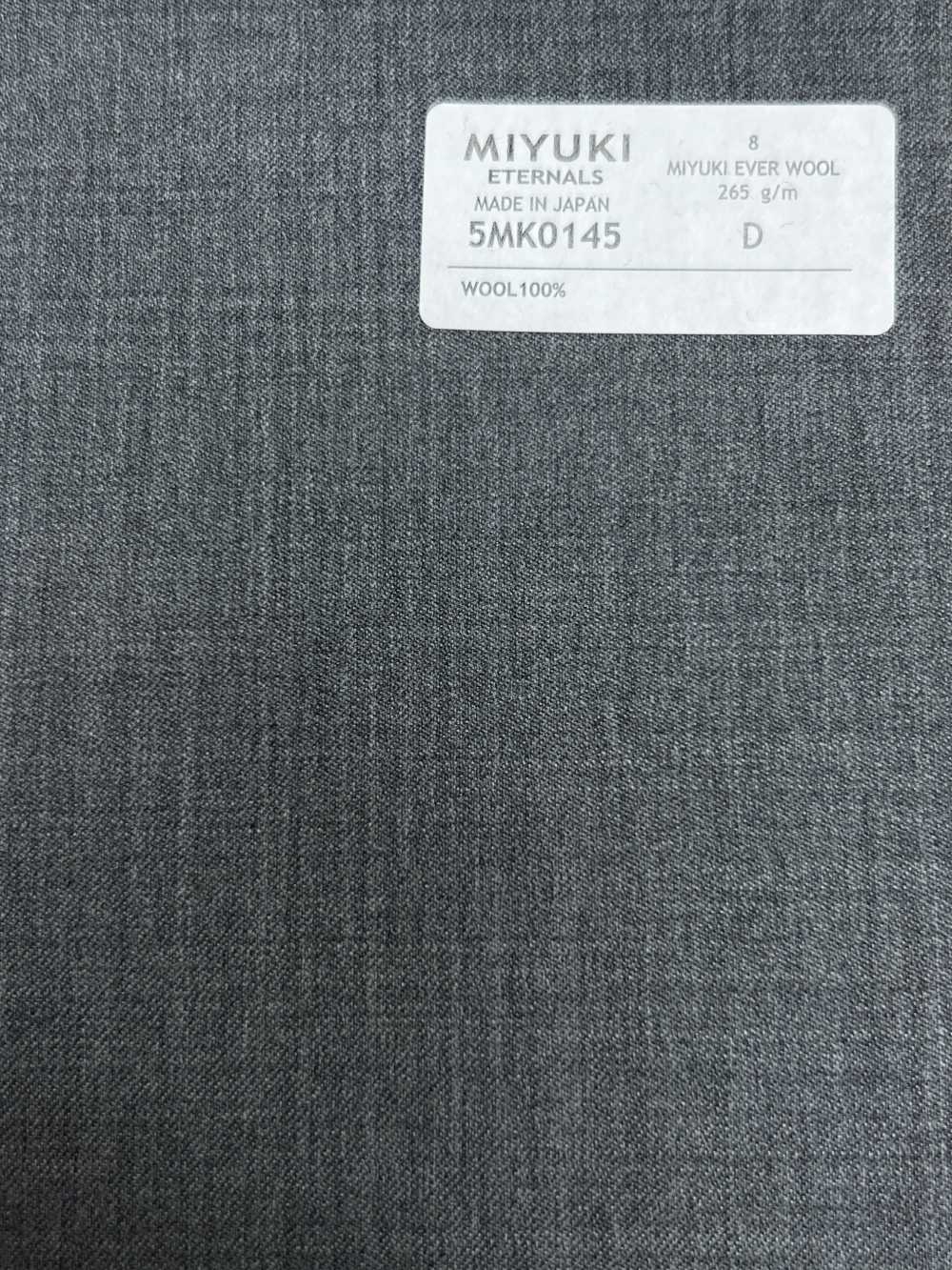 5MK0145 MIYUKI EVER WOOL (Miyuki Everwool) Kein Muster Hellgrau[Textil] Miyuki Wollmühlen