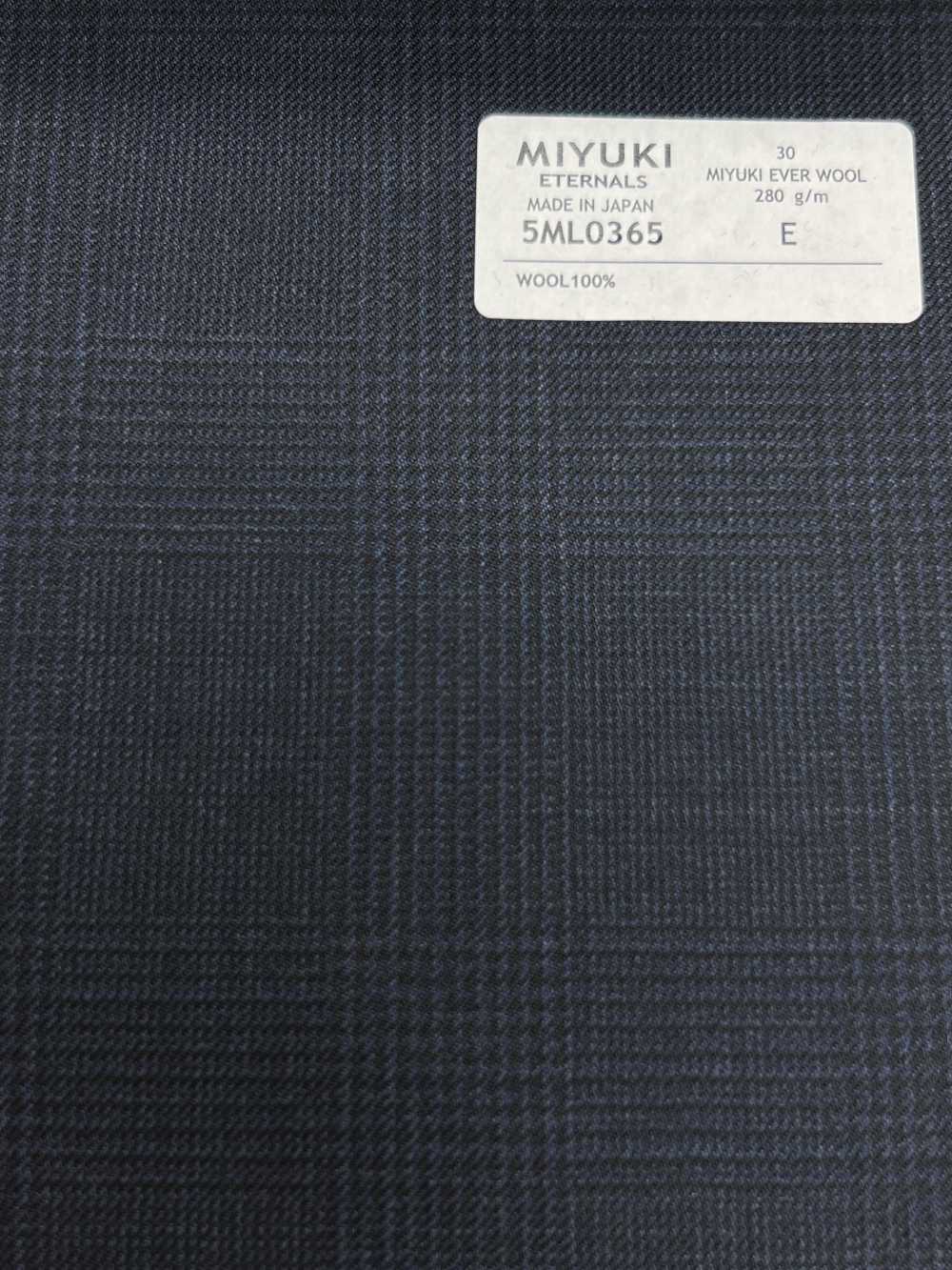 5ML0365 MIYUKI EVER WOOL Glencheck Navy[Textil] Miyuki Wollmühlen