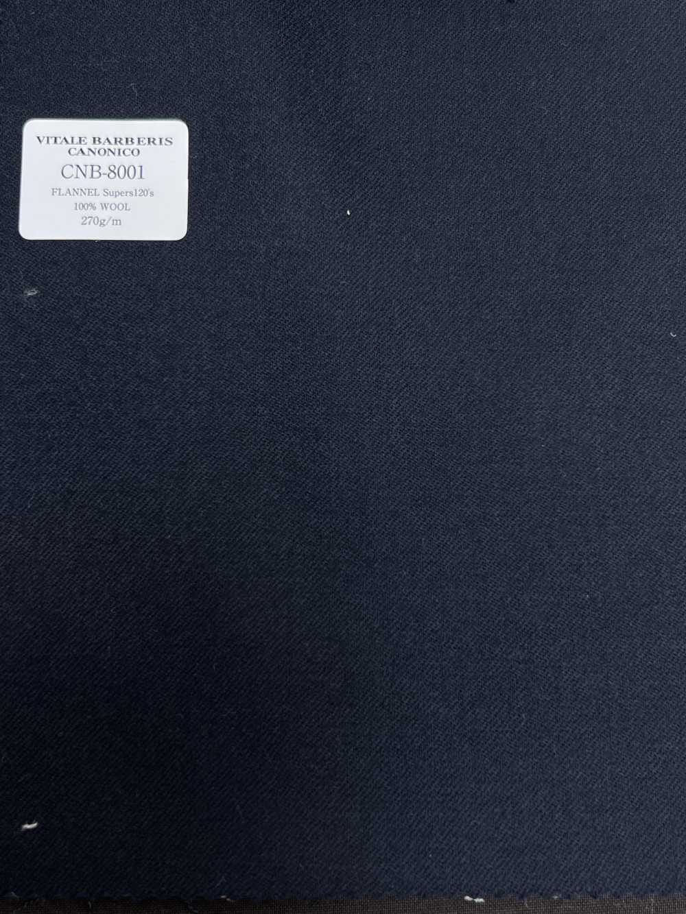 CNB8001 CANONICO Standard Flannel Super 120's Dark No Pattern[Textil] CANONICO