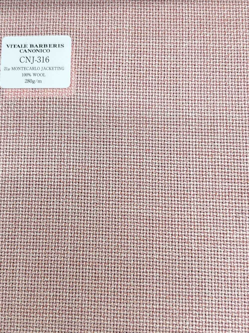 CNJ316 CANONICO Standard 21μ Montecarlo Jacke Hopsack Ohne Muster[Textil] CANONICO