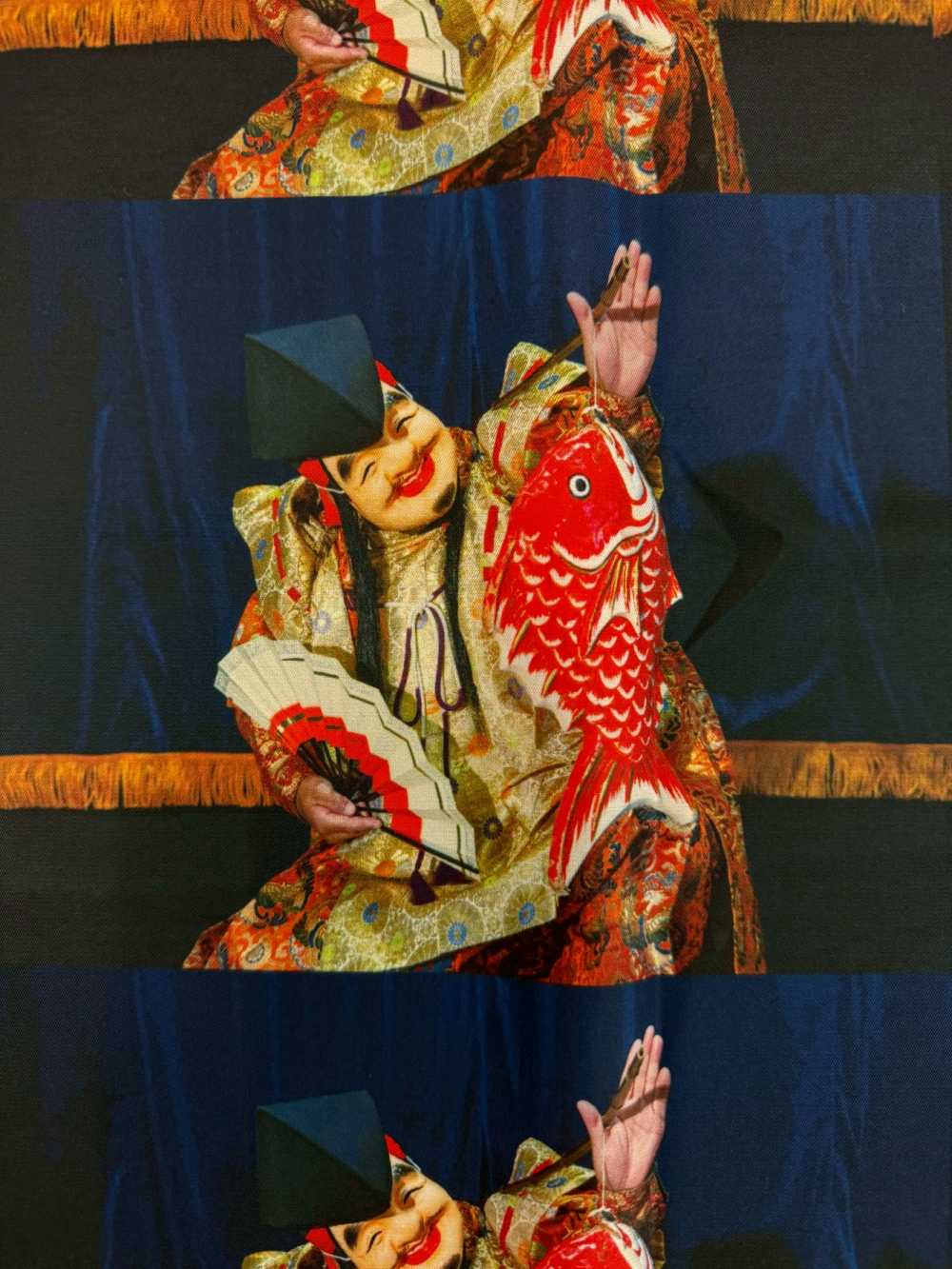 TPT1003 Futter Mit Iwami-Kagura-Print, Wiederholungsmuster[Beschichtung]