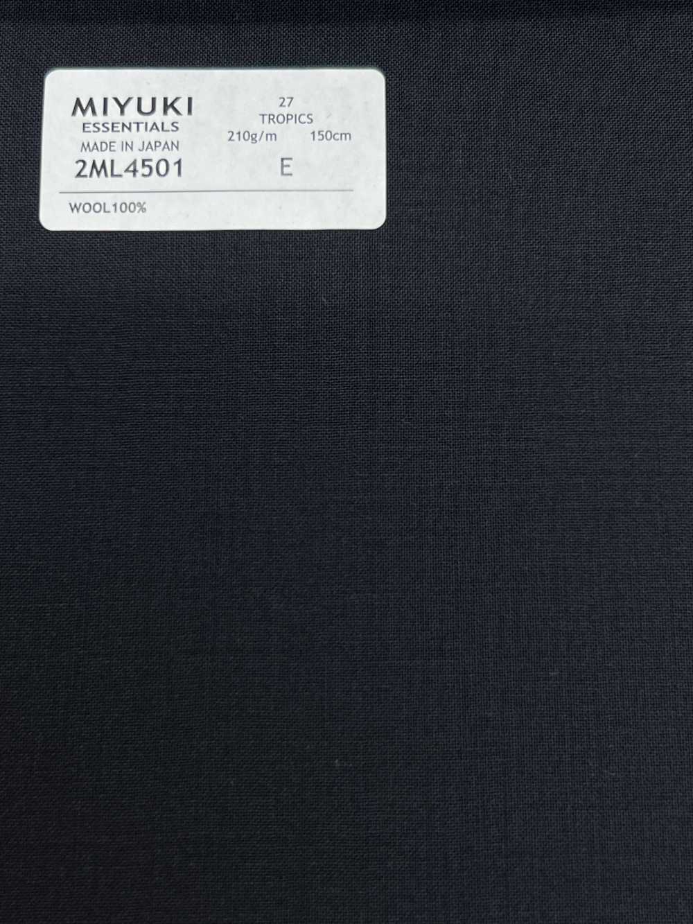 2ML4501 26SS Miyuki Textile MIYUKI Essentials TROPICS Ohne Muster Miyuki Wollmühlen