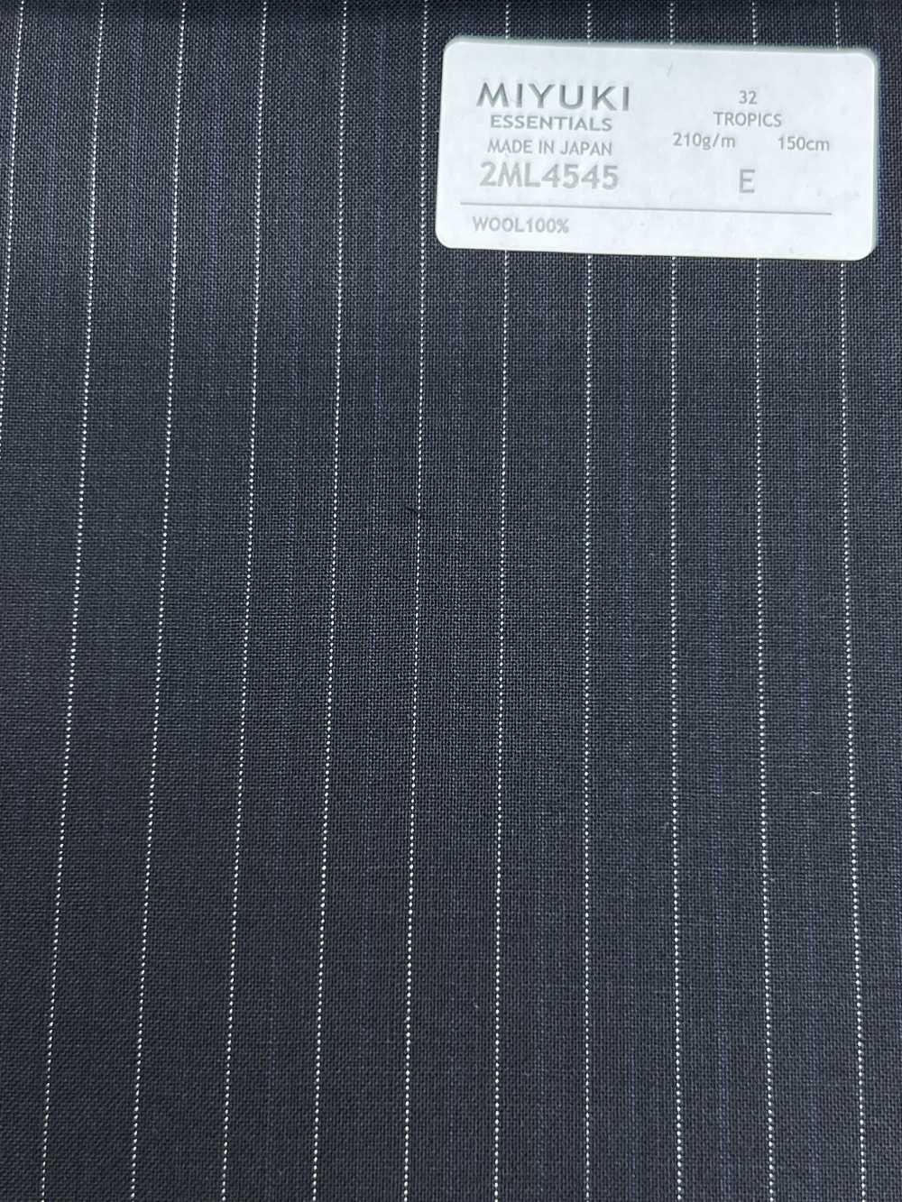 2ML4545 26SS Miyuki Textile MIYUKI Essentials TROPICS Navy Stripe Miyuki Wollmühlen