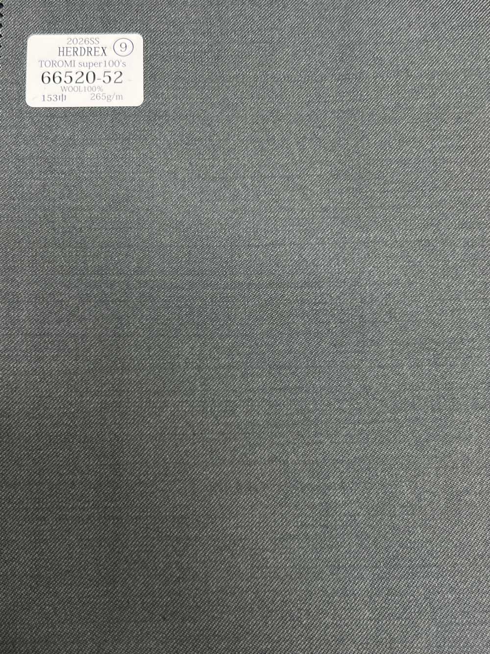 66520-52 26SS HERDREX [TOROMI Super100] Toromi Super 100[Textil] Kunishima Co., Ltd.