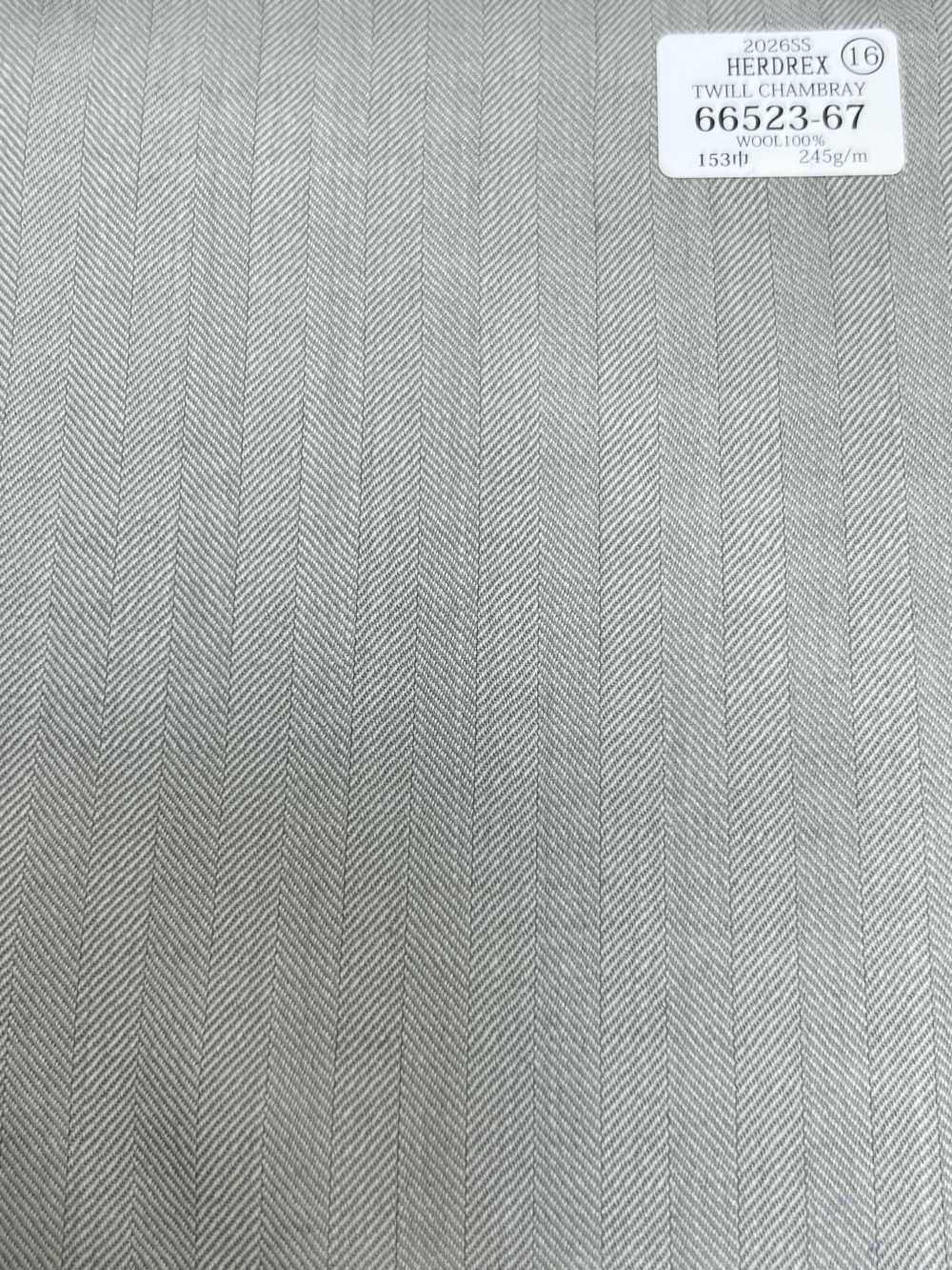 66523-67 26SS HERDREX 【TWILL CHAMBRAY】 Twill Chambray[Textil] Kunishima Co., Ltd.