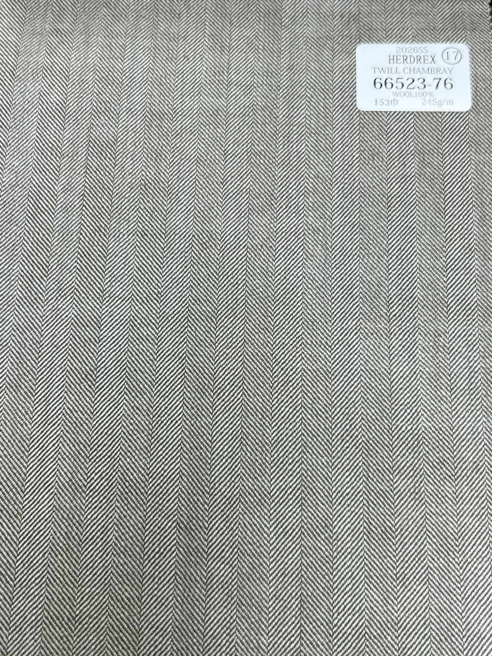 66523-76 26SS HERDREX 【TWILL CHAMBRAY】 Twill Chambray[Textil] Kunishima Co., Ltd.