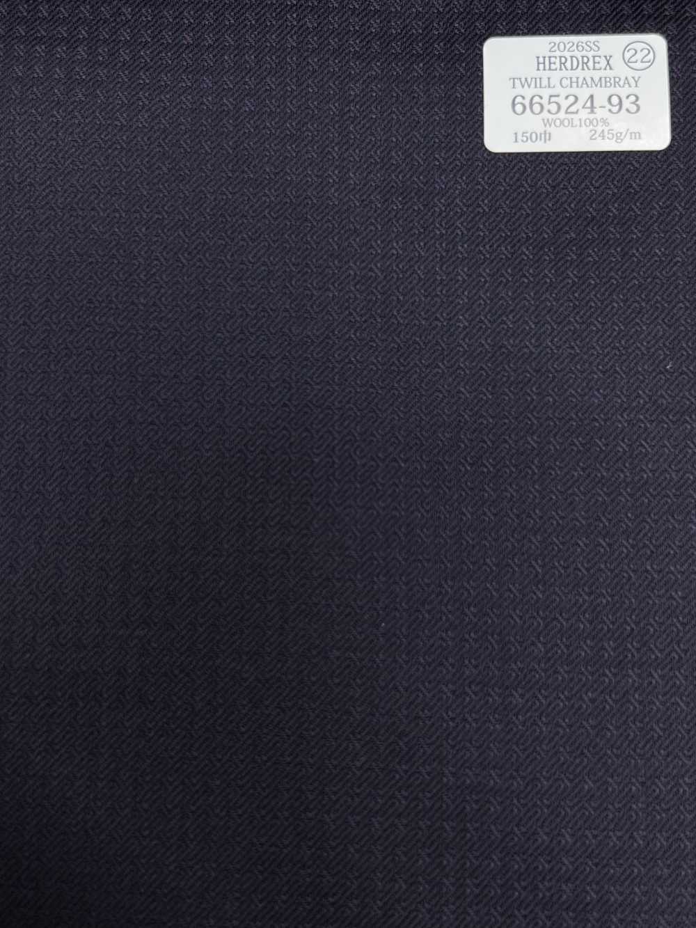 66524-93 26SS HERDREX 【TWILL CHAMBRAY】 Twill Chambray[Textil] Kunishima Co., Ltd.